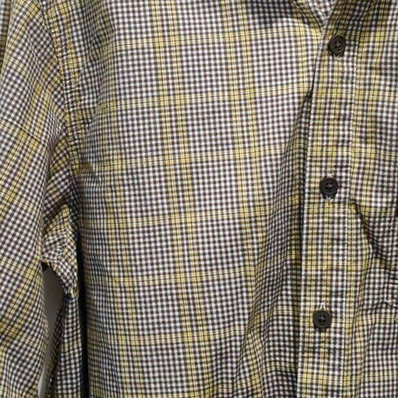 Columbia Men's Plaid Long Sleeve Shirt | Size L | Rugged Comfort Meets Everyday - Picture 10 of 13
